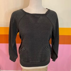 VANS grey SWEATSHIRT . size M